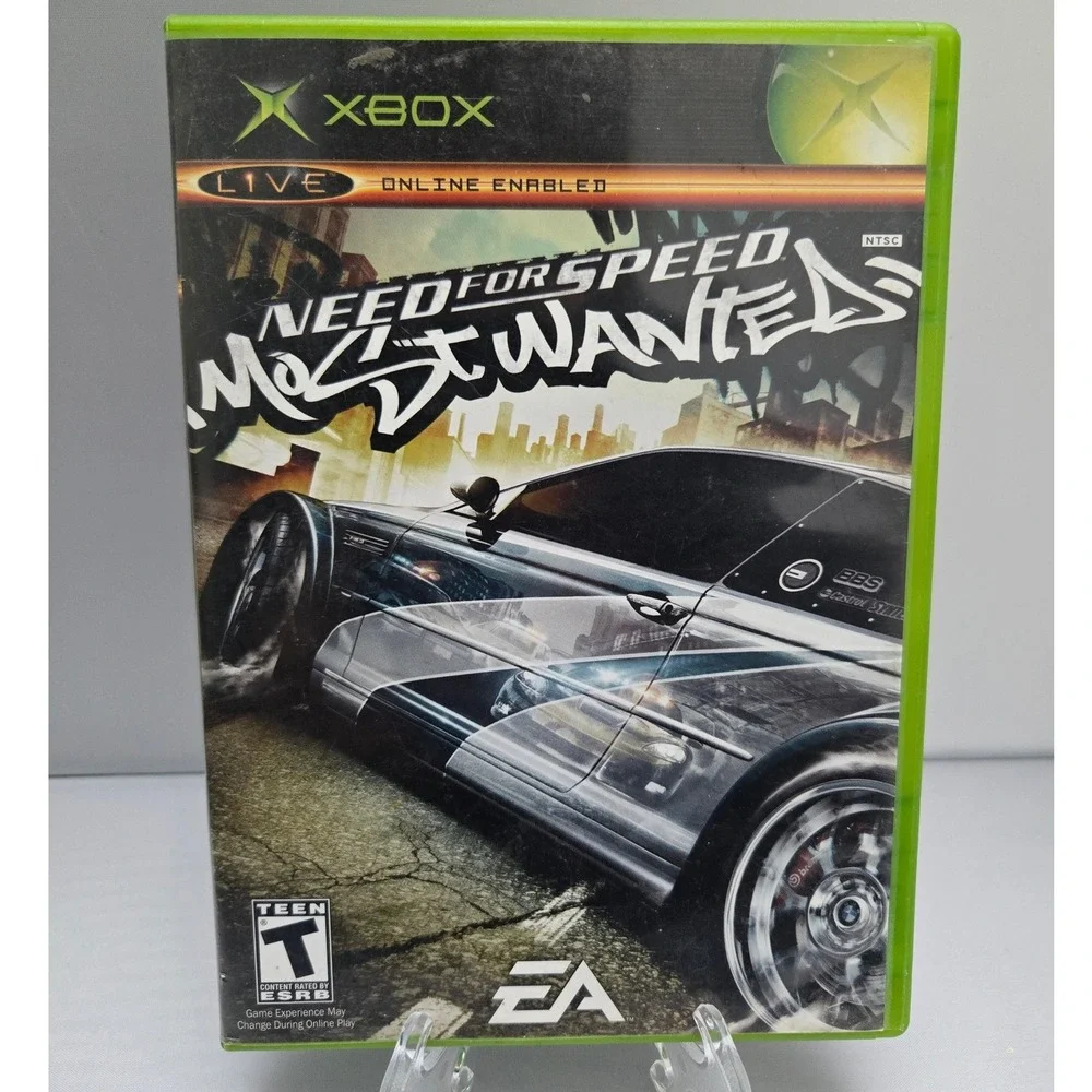 Need For Speed Most‎ Wanted - 2005 Microsoft Xbox - CIB W/ Manual - Working
